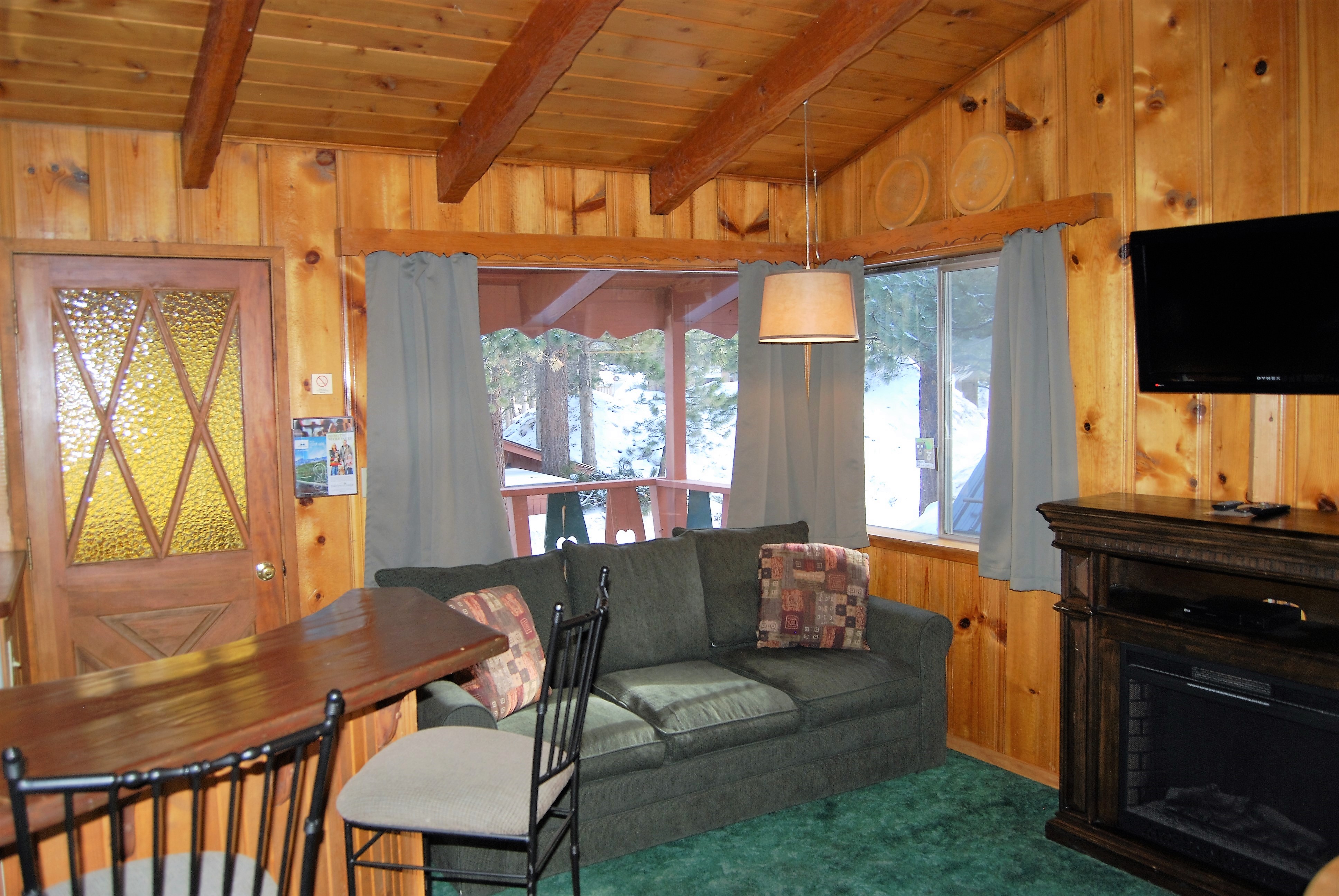 Cabin 8 living room
