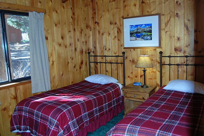 Cabin 1 two beds